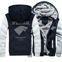 Load image into Gallery viewer, Winterfell Stark Sweatshirt Jacket Men