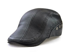 Load image into Gallery viewer, Leather Cap Men