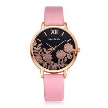 Load image into Gallery viewer, Rose Gold Round Quartz Women Watch