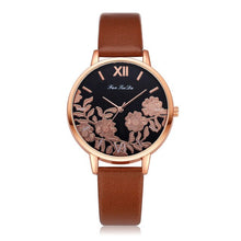 Load image into Gallery viewer, Rose Gold Round Quartz Women Watch